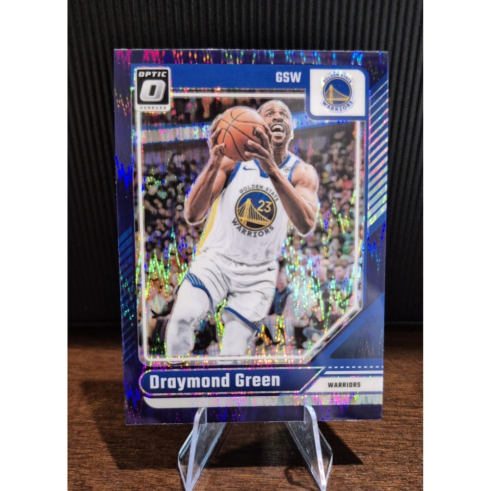 2025 Donrus Optic  Draymond Green #129 Purple Shock Prizm Golden State Warriors